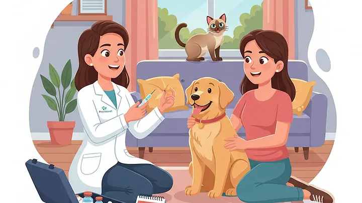 Vacina pet em domicílio